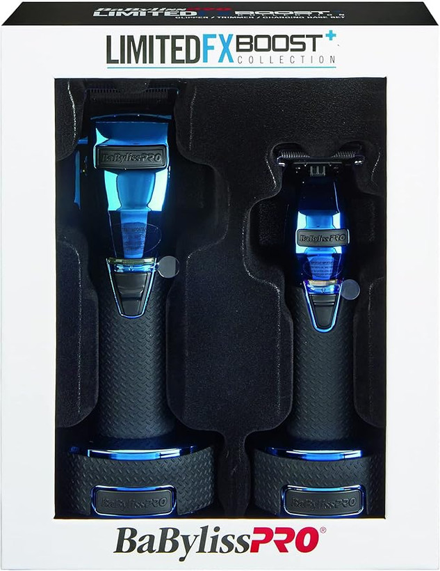 ست دو عددی ماشین اصلاح سر و صورت بابلیس پرو لیمتد ادیشن بوست BaByliss PRO FX Boost+ Clipper Trimmer Set (FXHOLPKCTB)
