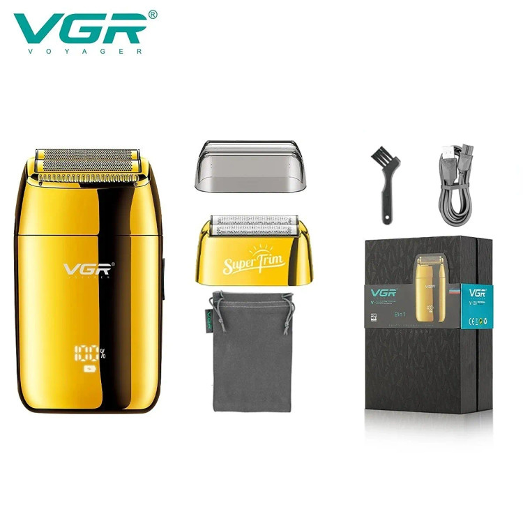 شیور شارژی وی جی آر مدل V-398 professional با گارانتی