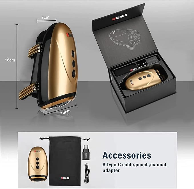 ماساژور دستی سر، صورت و بدن دبلیومارک مدل WMARK NG-SM001