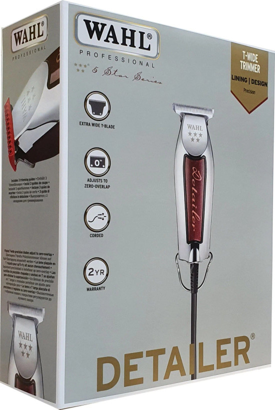 ماشین اصلاح خط زن وال دیتیلر سیمی اصل با گارانتی Wahl Corded Professional Detailer Hair Trimmer