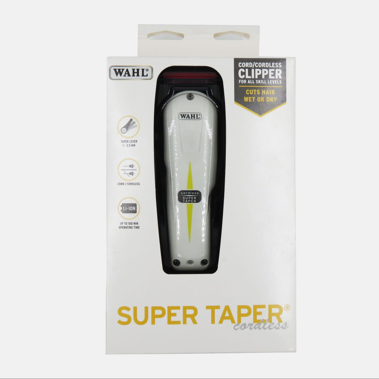 ماشین اصلاح وال سوپر تیپر شارژی (بی سیم) اصل با گارانتی Wahl Professional Super Taper Cordless Clipper