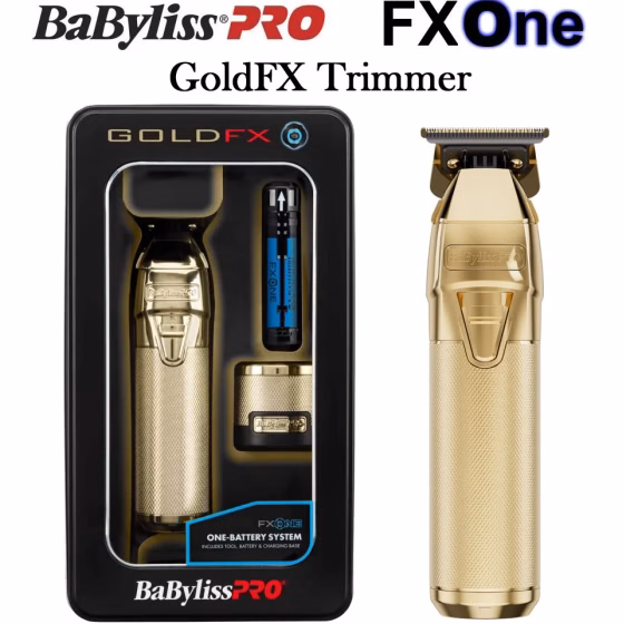 ماشین اصلاح حرفه ای خط زن بابلیس پرو مدل اف ایکس وان 799 BabylissPro FXOne GoldFX (FX799G) جعبه مشکی سفارش آمریکا