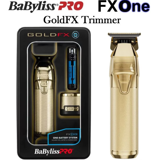 ماشین اصلاح حرفه ای خط زن بابلیس پرو مدل اف ایکس وان 799 BabylissPro FXOne GoldFX (FX799G) جعبه مشکی سفارش آمریکا