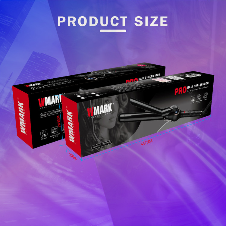 فر موی حرفهای دبلیو مارک مدل Wmark E43-CT015C سایز 25 میلی متر با گارانتی