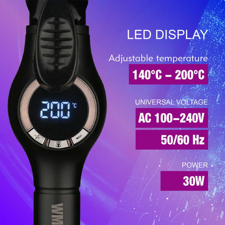 فر موی حرفهای دبلیو مارک مدل Wmark E43-CT015C سایز 25 میلی متر با گارانتی