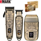 ست ماشین اصلاح خط زن و شیور صورت شارژی دبلیو مارک مدل WMARK NG-1604KIT با گارانتی