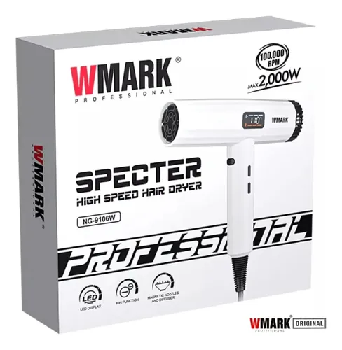 سشوار حرفه ای دبلیو مارک مدل WMARK NG-9106W با گارانتی