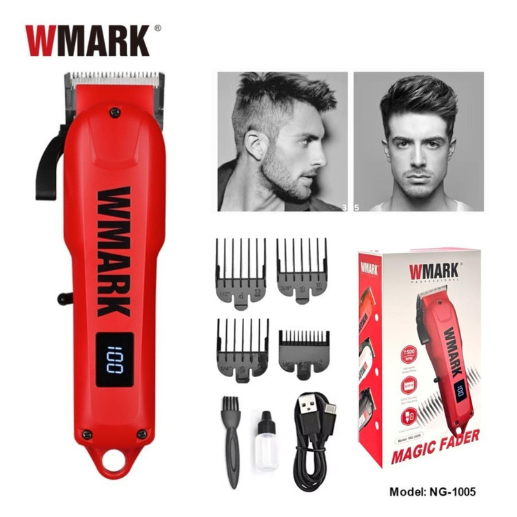 ماشین اصلاح حرفهای حجم زن دبلیو مارک مدل WMARK NG-1005 با گارانتی