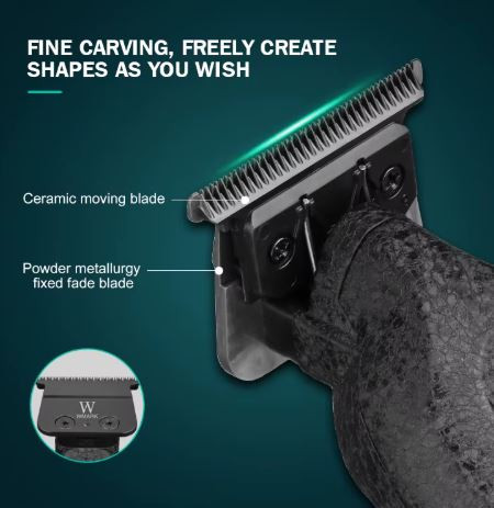 ماشین اصلاح حرفه ای خط زن دبلیو مارک مدل WMARK NG-7205 با گارانتی