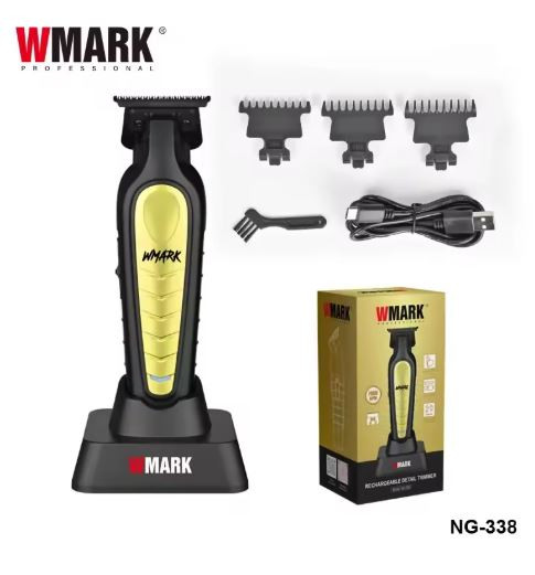 ماشین اصلاح حرفه ای خط زن دبلیو مارک مدل WMARK NG-338 با گارانتی