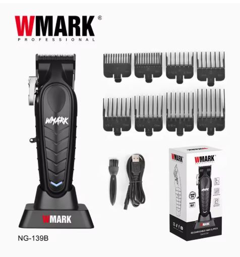 ماشین اصلاح حرفه ای حجم زن دبلیو مارک مدل WMARK NG-139 با گارانتی