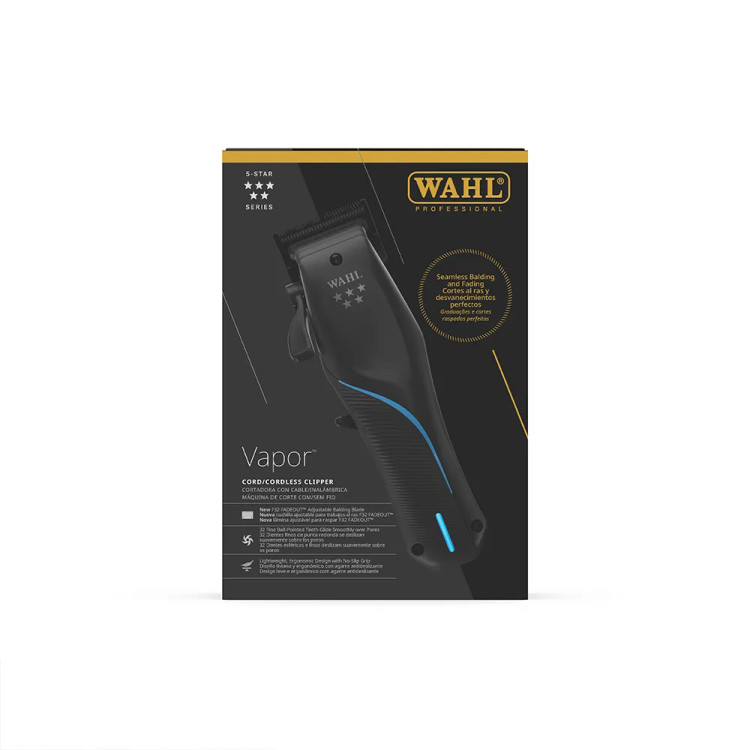 ماشین اصلاح حرفه ای حجم زن وال مدل وال ویپر Wahl Vapor (نسخه برزیل) با گارانتی Wahl Vapor Brazil Hair Clipper