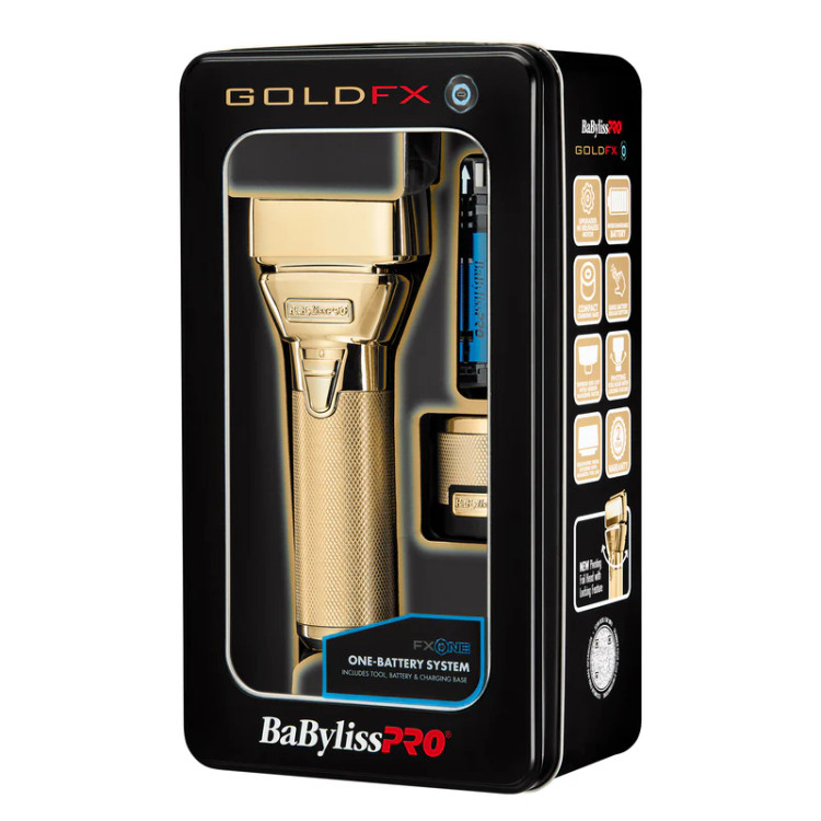 ماشین اصلاح ریش تراش بابیلیس پرو مدل Babyliss PRO Gold FX Shaver FX79FSG با گارانتی