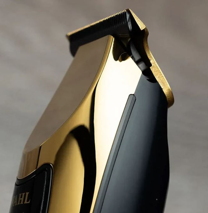 ماشین اصلاح خط زن وال مدل دیتیلر شارژی اورجینال گلد جعبه آبی با گارانتی Wahl Cordless Detailer Li Trimmer T-Wide Gold (Limited Edition)