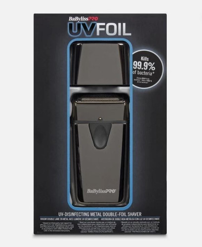 ماشین اصلاح ریش تراش بابلیس پرو مدل BaBylissPRO UVFOIL Double Foil Shaver | FXLFS2 با گارانتی ماشین اصلاح ریش تراش بابلیس پرو مدل BaBylissPRO UVFOIL Double Foil Shaver | FXLFS2 با گارانتی