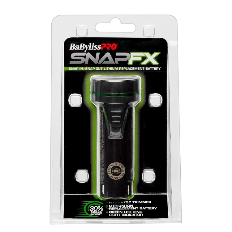 باتری ماشین اصلاح بابلیس پرو مدل خط زن اسنپ اف ایکس با گارانتی BaBylissPRO SNAPFX SNAP-IN/SNAP-OUT, REPLACEMENT Battery Fits FX797 Trimmer