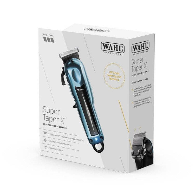 ماشین اصلاح حرفه ای حجم زن وال مدل سوپرتیپر ایکس Wahl Professional Super Taper X Cordless Clipper