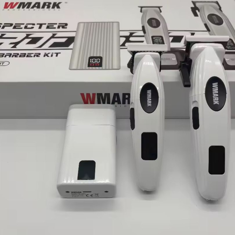ست ماشین اصلاح حرفهای حجم زن خط زن و شیور دبلیو مارک مدل WMARK NG-8638 KIT با گارانتی