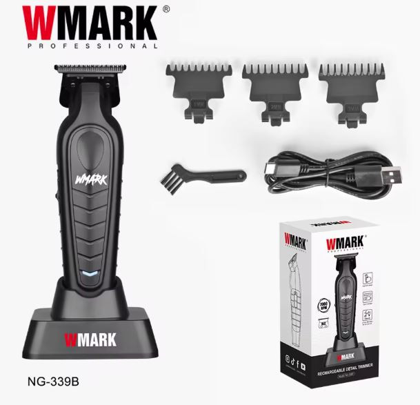 ماشین اصلاح حرفه ای خط زن دبلیو مارک مدل WMARK NG-339B با گارانتی