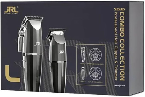 ست ماشین اصلاح حجم زن و خط زن حرفهای جیآرال JRL Onyx Combo Collection