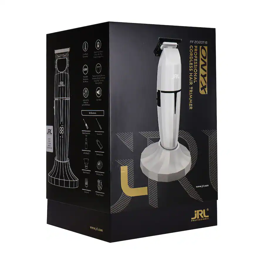 ماشین اصلاح خط زن جی آر ال مدل اونیکس JRL Onyx FF 2020T-B-W Ghost Professional Cordless Hair Trimmer با گارانتی