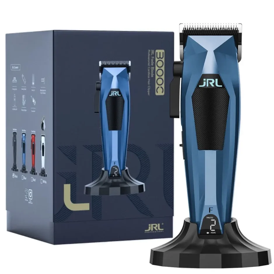 ماشین اصلاح حرفه ای حجم زن جی آر ال مدل JRL 3000C Compact Cordless Clipper با گارانتی