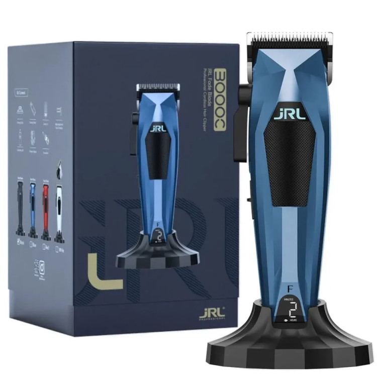 ماشین اصلاح حرفه ای حجم زن جی آر ال مدل JRL 3000C Compact Cordless Clipper با گارانتی
