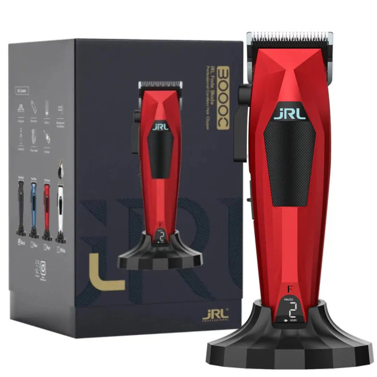 ماشین اصلاح حرفه ای حجم زن جی آر ال مدل JRL 3000C Compact Cordless Clipper با گارانتی
